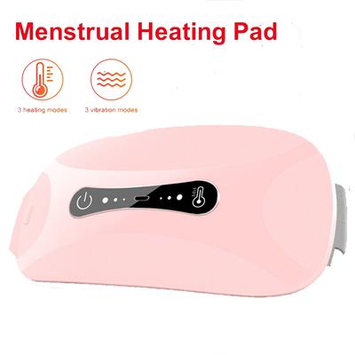 Lightweight To Carry Menstrual Heating Pad Abdominal Vibration Massager Cordless Warm Palace Waist Belt Device for Women Period Cramps