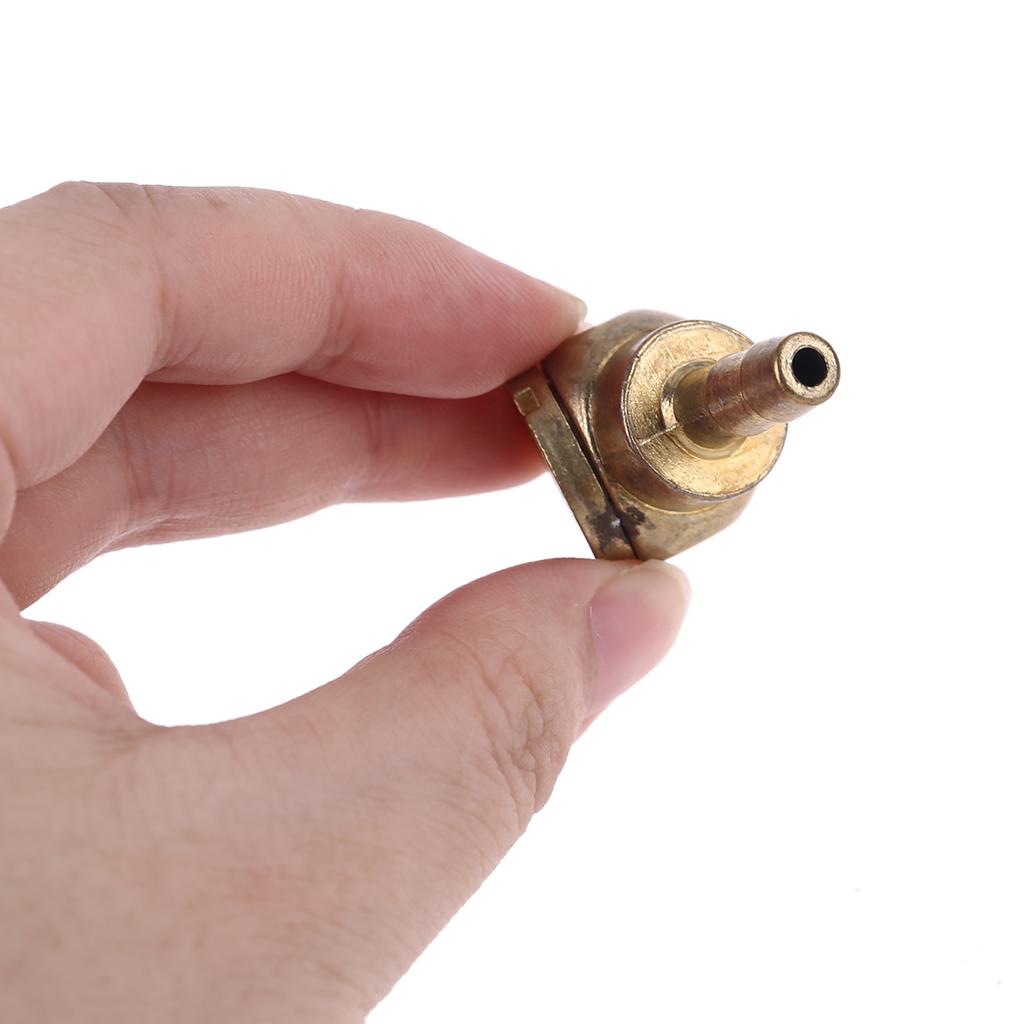 Auto 1/4" Hose Barb Air Chuck Brass Tire Inflator Lock Air Compressor Connector