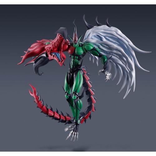 TAMASHII NATIONS S.H. MonsterArts Yu-Gi-Oh! Duel Monsters GX Elemental Hero Flame Wingman, Approximately 190mm PVC & ABS Painted Action Figure