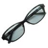 [YABUTA] Produced by Koichi Yamadera: High-quality Sunglasseseyeglass Frames, Square Shape, Plastic Frame, Gray Tortoiseshell, with Nose Pads.