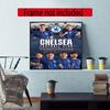 Chelsea Fc Personalized Name Round Diamond Painting Kit Diamond Embroidery Painting Rhinestones Mosaic Frameless Handwork Decoration Arts