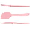 Mixing Spatula High Temperature Resistance Soft with Stand Easy To Clean Detachable Design Stir Pink Silicone Cream