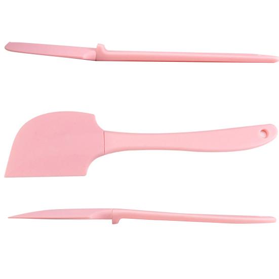 Mixing Spatula High Temperature Resistance Soft with Stand Easy to Clean Detachable Design Stir Pink Silicone Cream