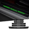Striscia Adesiva Luminosa Impermeabile per Soglia Auto con Logo Mokka Zafira Corsa Meriva Crossland X