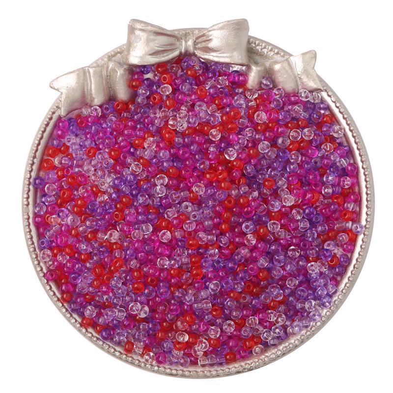 2/3/4mm Clear Glass Beads for DIY Jewelry: Necklace, Bracelet, and Earring Making