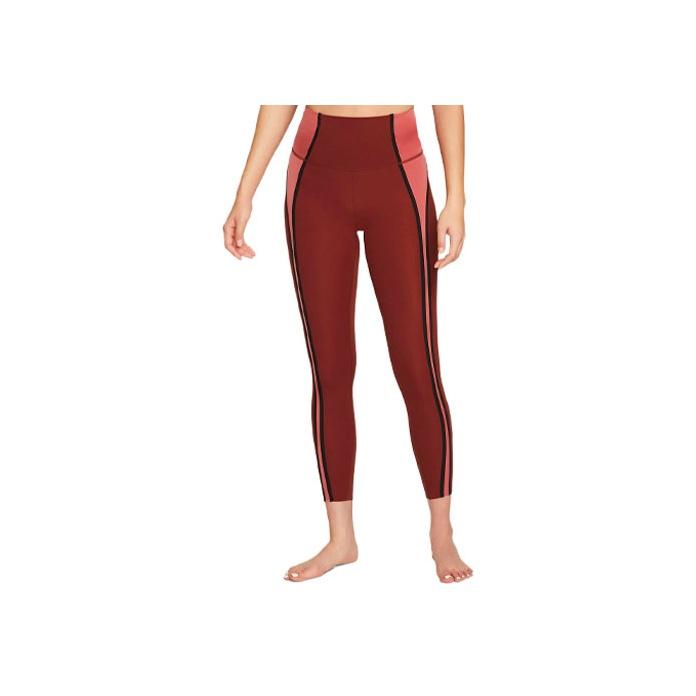 

Nike Леггинсы Yoga Dri-FIT Luxe 7/8 Color Block с высокой талией женские леггинсы красные DM7672-217 L