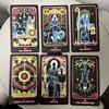 10.3*6cm Simple Modern Minimalist Tarot Deck Neon-Inspired Rider-Waite 78 Pcs Cards for Beginners and Professionals