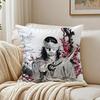 Epic Samurai Manga V-Vagabond Cushion Cover Pillowcase Anti-Dustmite Living Room Sofa Decor Cushion Room