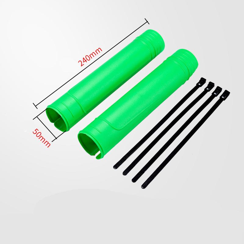 Универсальная пластиковая крышка вилки мотоцикла, защита амортизатора для KTM, для Yamaha, для Honda, аксессуары для модификации