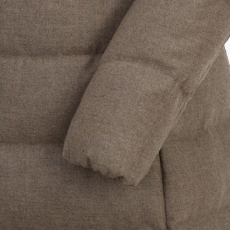 The North Face Women S rdS Down Coat Marana Wool Dark Beige