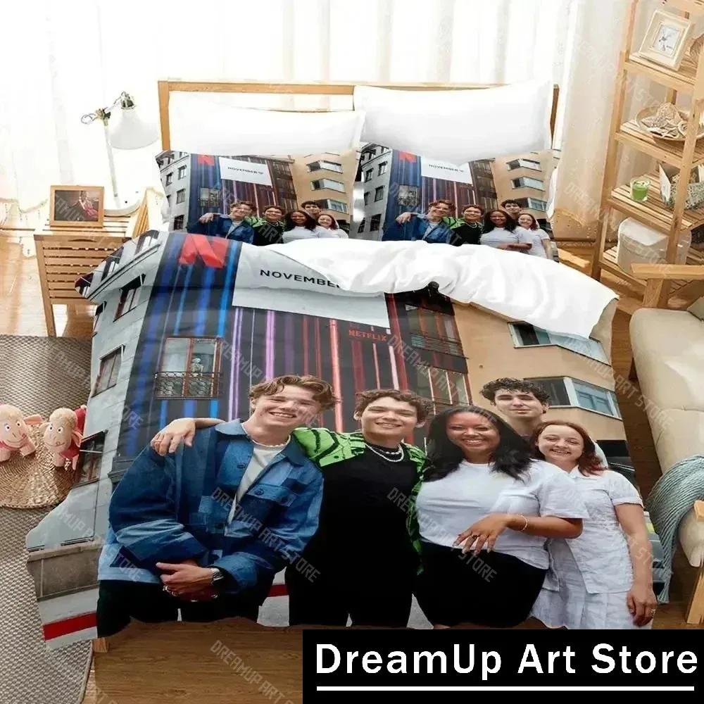 3D Print Young Royals Bedding Set Duvet Cover Bed Set Quilt Cover Pillowcase Comforter King Queen Size Boys Adult Bedding Set