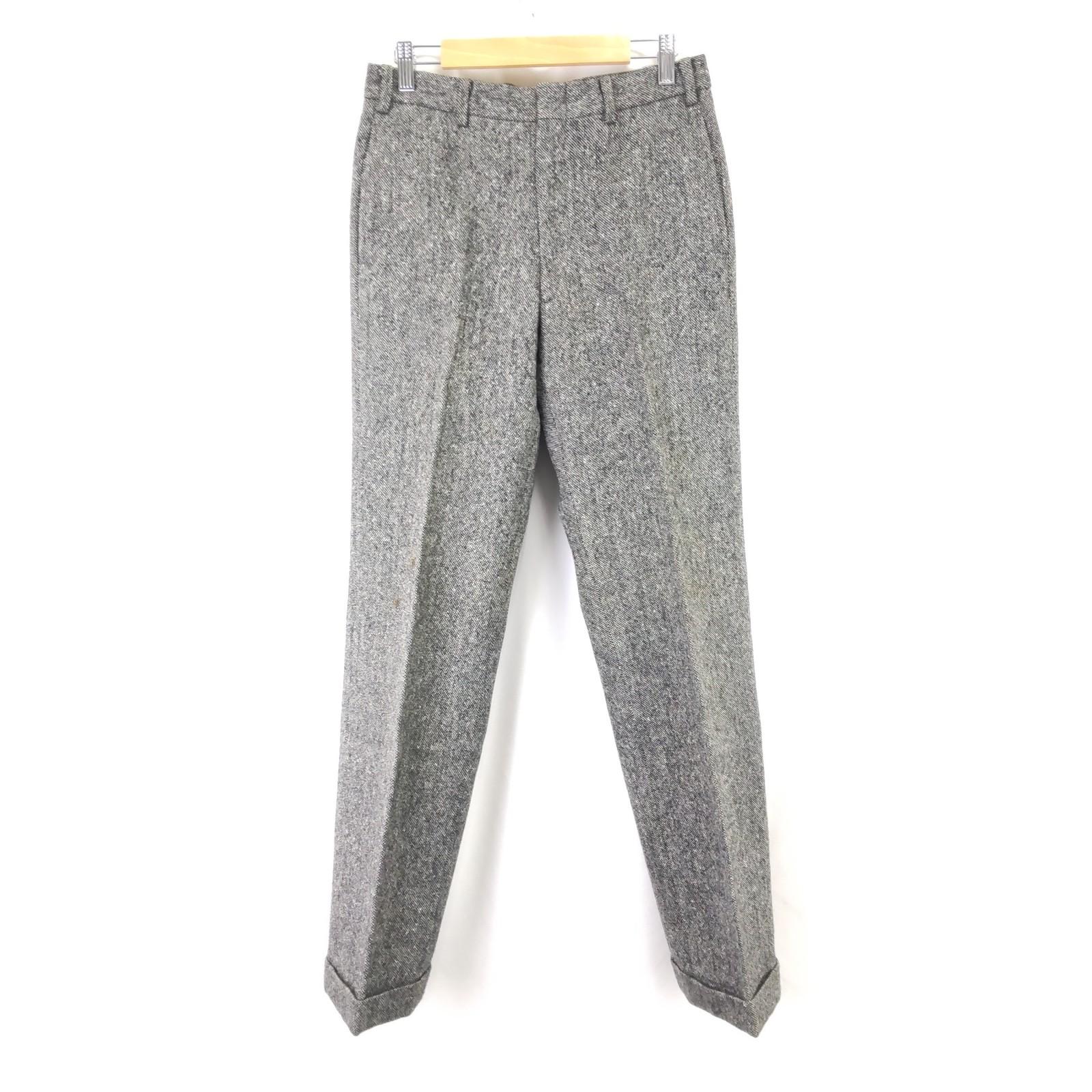 

USED/80s-90s Japan Vintage Newyorker trousers W74 women M approx inseam 80cm gray