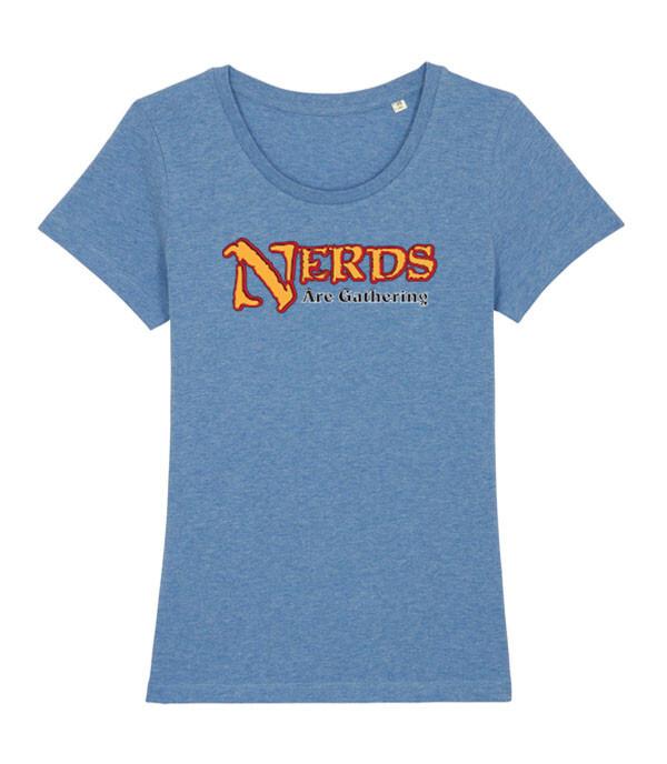 Nerds Are Gathering Mtg Parody Funny Geek Culture Unisexs Fit TShirt