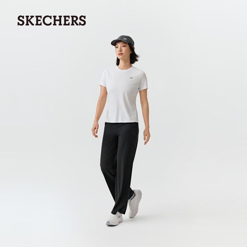 Skechers Women's Knit Straight-Leg Casual Pants