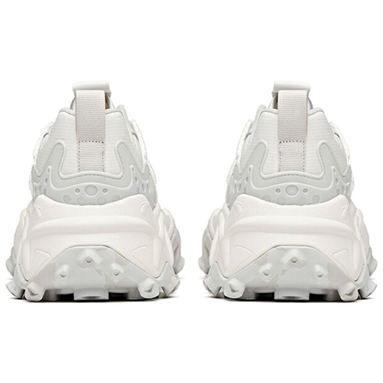 Anta Durable Breathable Low-Top Running Shoes Men Sneakers White Gray 112038832-1