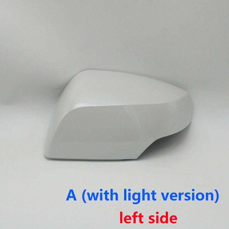 

Для Subaru Outback 2015-2018 XV 2013-2016 Lagecy Forester Impreza WRX STI наружная дверь автомобиля заднего вида, боковое зеркало, крышка A pearl white Left