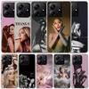 A-Ariana G-Grande Soft Cover for Xiaomi Redmi Note 15 14 13 12 Pro Plus Phone Case 14S 11S 11T 11E 10S 10 4G Pattern Shell Redmi