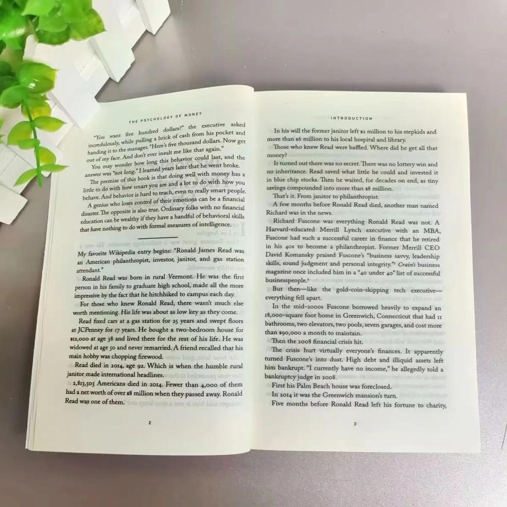 Die Psychologie des Geldes: Zeitlose Lektionen über Reichtum, Gier und Glück Finanzbücher für Erwachsene