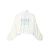 Nike Sportswear Logo Print High Collar Woven Jacket Women Jacket White DX6151-133