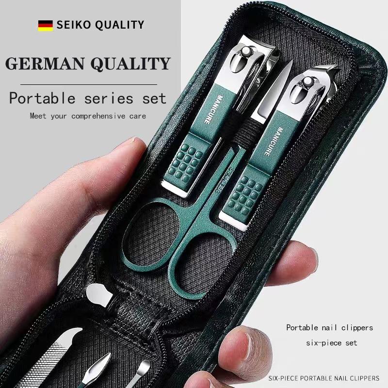 Special Nail Clippers Household High End Mens And Womens Nail Scissors Set Manicure Beauty Tools 6 Piece Portable Household