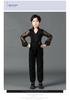 Children's Autumn Ballroom Dance Outfits: Boys' Latin Competition Costumes, Adult Sizes Available.