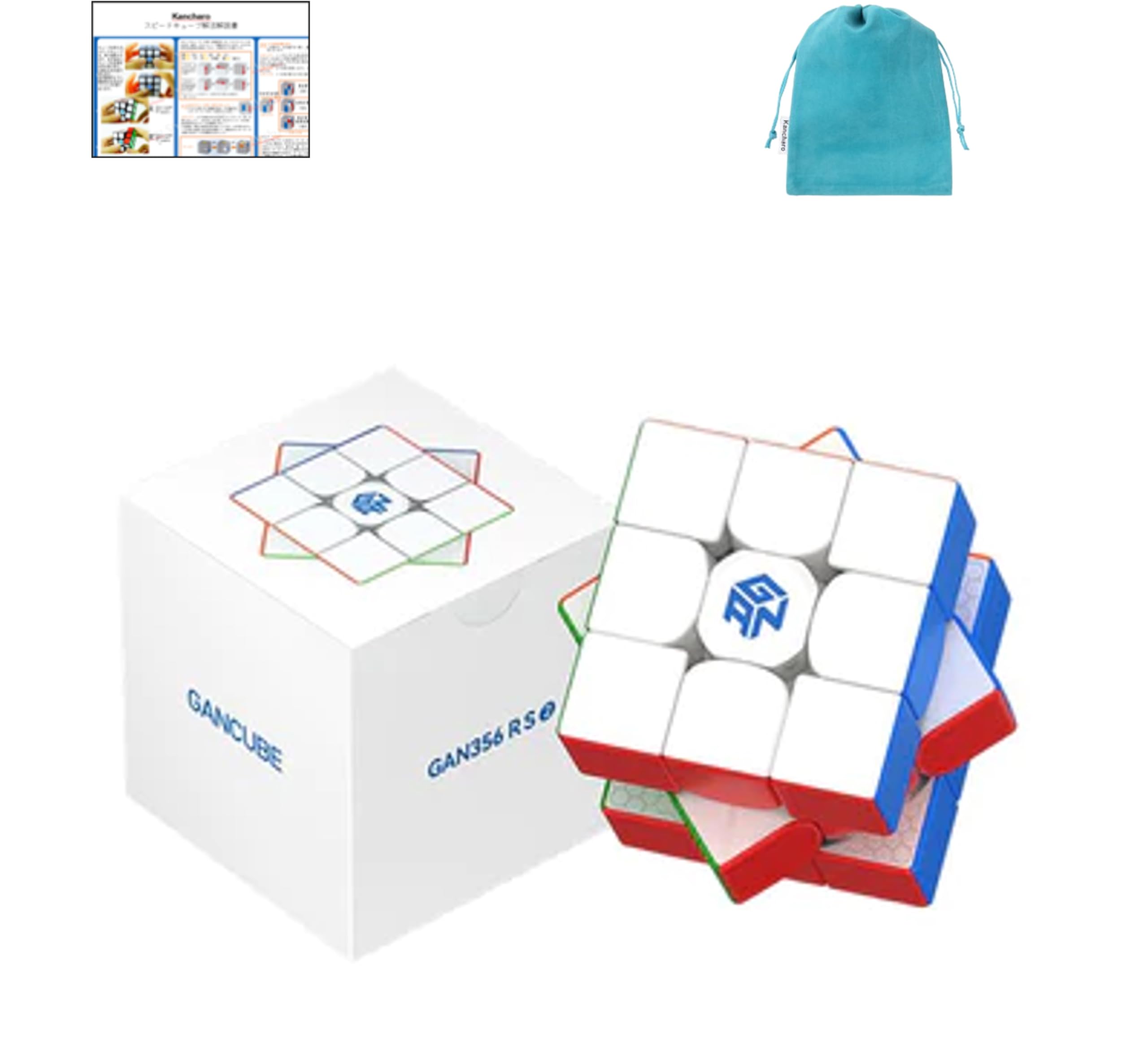 

Kancharo GAN356 RS 2 куб стратегический мешок Куб с магнитом GANCUBE соревнование 3x3 [Японский и в комплекте/оригинальный продукт]