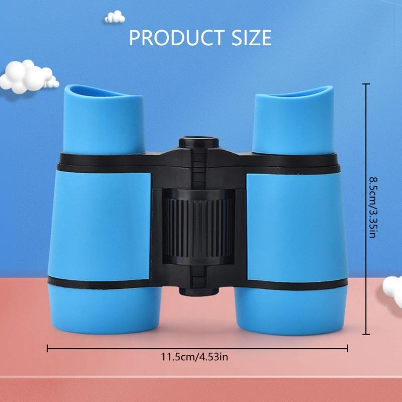 Educational Kids Telescope 4x30 Magnification Binoculars Education Toy Great for Nature Exploration and Outdoor Play