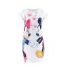 Elegant British Style Floral Print Mini Dress Milk Silk Bodycon Mid-length Dress
