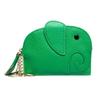 JoveJek Women's Cute Elephant Coin Purse with Keychain, Mini Wallet, Popular, Handheld, Thin, Solid Color, Lightweight, Great Gift for Birthdays,