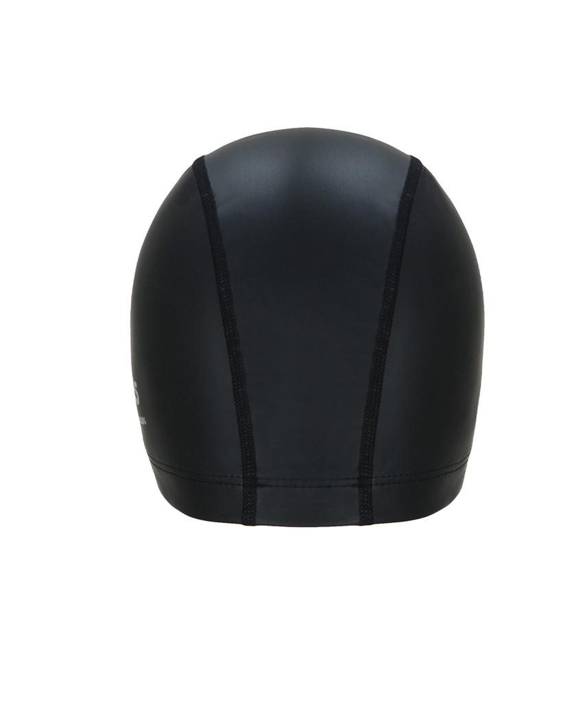 Jeteseu Flex Shield Joy Black Urethane Coated Swim Cap