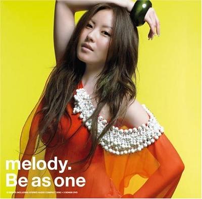 CD MELODY.  Be As One Limited EditionCDDVD TFCC86201 TOYS FACTORY 2006 Japan Japanese PopRock Used