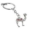 Metal Key Chain Alloy Camel Keychain for Backpack, Animal Shaped Shape Pendant Keyring Pendant, Handbags Backpack Decorative Accessories Travel