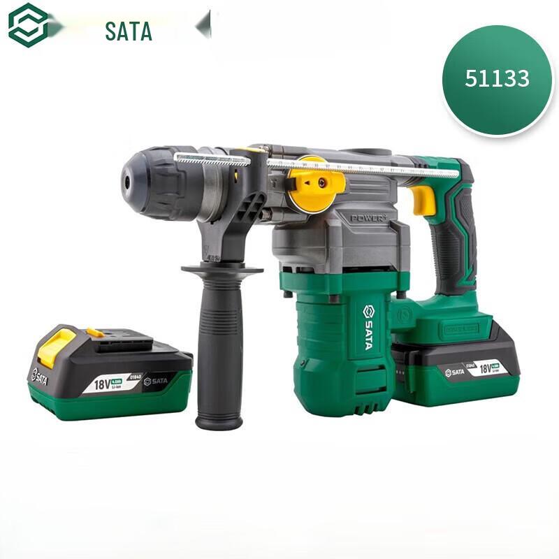 SATA 18V Cordless Brushless Rotary Hammer Drill CN plug (adapter included)