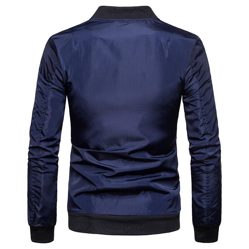 Timeless College Mens Baseball Jacket With Slim Fit For A Casual Stylish Look