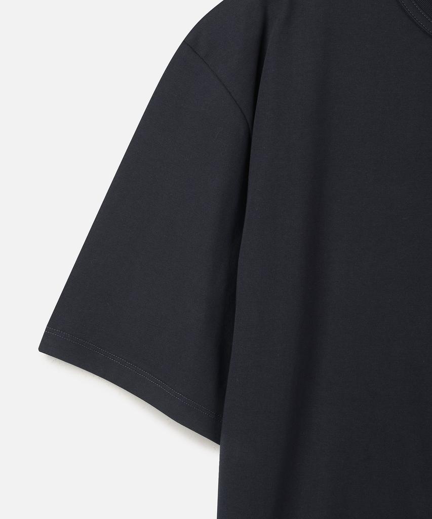 247Silijeu Supima 40S Askin Double Knee T-Shirt Dark Navy