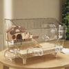 Big Hamster Cage Food Bowl Exercise Wheel Tank Habitat Large Hamster Cage for Bedding Small Animals Enthusiast Home Pet Travel