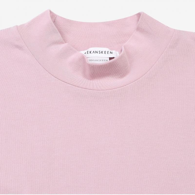 2nd Skin 4 Way Stretch Seamless Modal Mock Neck Long Sleeve Top Newst1100