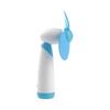 Mini Handheld Fan Personal Fan Battery Soft Foam Blade, Suitable for Home and Travel 2PC