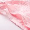 3pcs/lot Women's Sexy Hollow Lace Low Waist Triangle Panties Ruffle Edge Bow Underpants