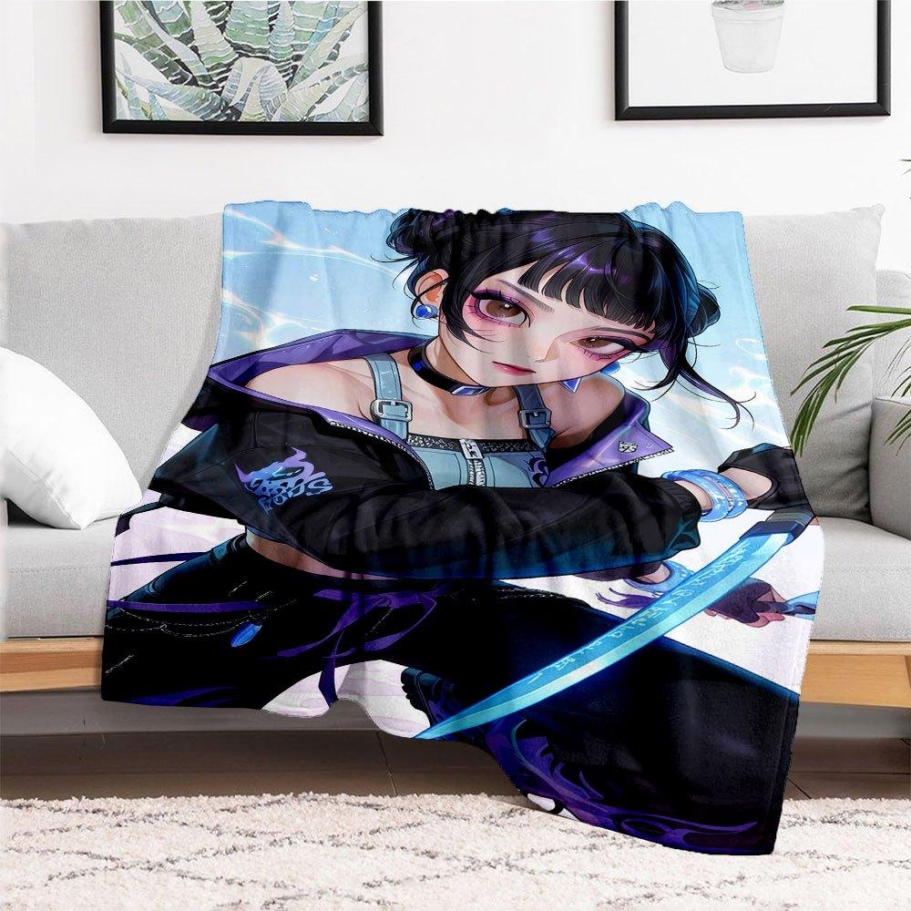 "Gods of Speed: Limited Edition Hoodie with Dynamic Print"Blanket Lightweight Flannel Throw Blanket for Sofa, Bed, Travel, Camping, Livingro