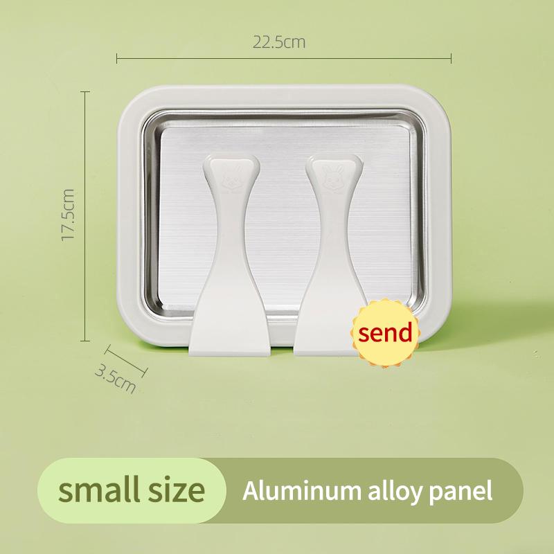 Domácí výrobník rolované zmrzliny Malý dětský domácí jogurtový pudink Nerezová pánev na smaženou ledovou zmrzlinu Stroj na smaženou ledovou zmrzlinu