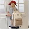 HR 2025 High-End Backpack: Stylish, Large Capacity Laptop Schoolbag for Female College Students, Perfect for Short & Long Distance Travel