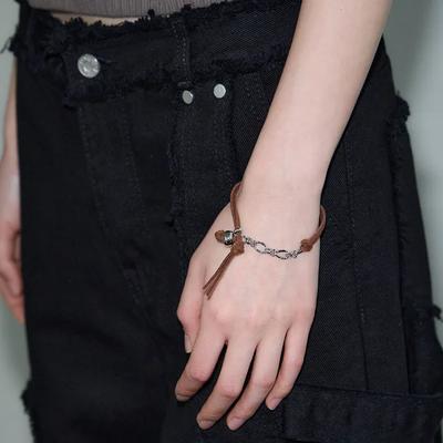 Bohemian Suede Bracelet [brown]