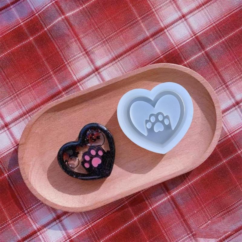 Resin Shaker Mold DIY Quicksand Casting Epoxy Silicone Mold Resin Epoxy Jewelry Molds for Pendant Decoration Crafts