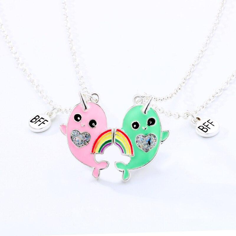 Buy Fashion 2 Pack Bff Pendant Necklace 