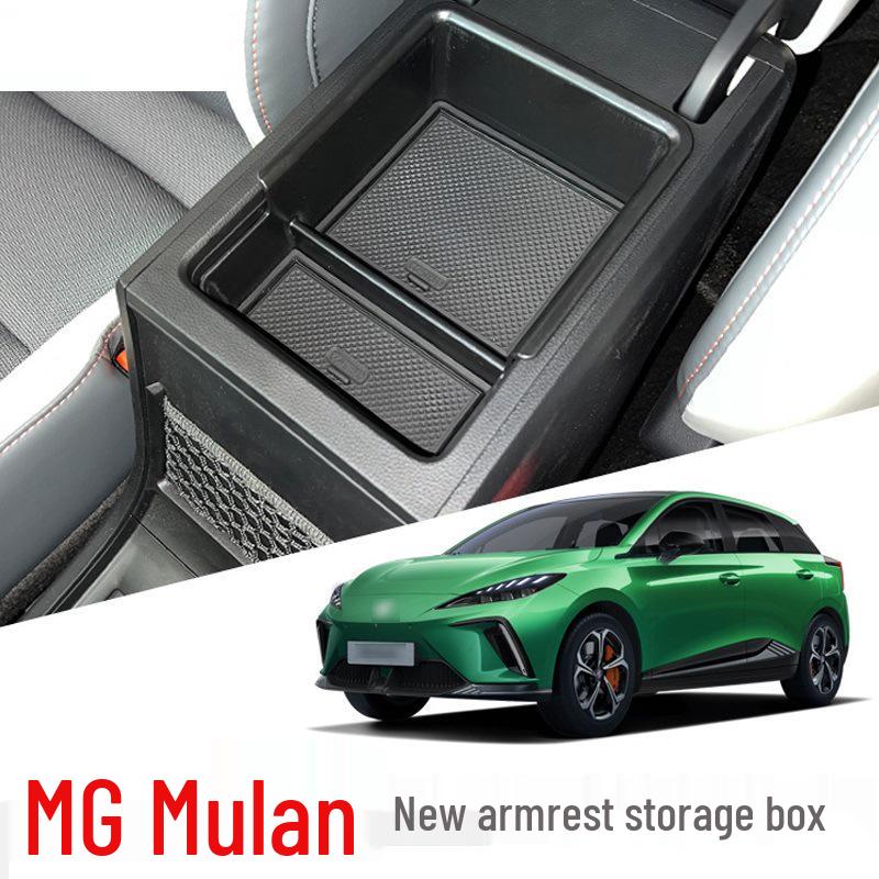 MG Mulan Pudełko do przechowywania podłokietnika konsoli środkowej dla MG4 - Dekoracja i modyfikacja wnętrza samochodu
