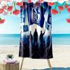 FC Schalke 04 Print Strandlaken, Groot Zacht Sneldrogend Handdoek voor Strand Camping Zwemmen