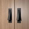 Recessed Cabinet Door Pull Handle Flush Mount Drawer Handle Kitchen Cupboard Sliding Door Handles Furniture Hardware