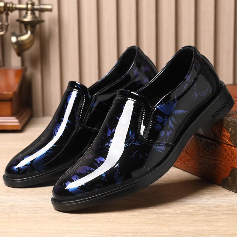 Spring and Autumn Men's Business Formal Leather Shoes Wedding Shoes