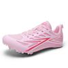 Youth Track Field Spike Shoes Middle High School Students Running Jumping Training Low-Cut Unisex TPU Sole